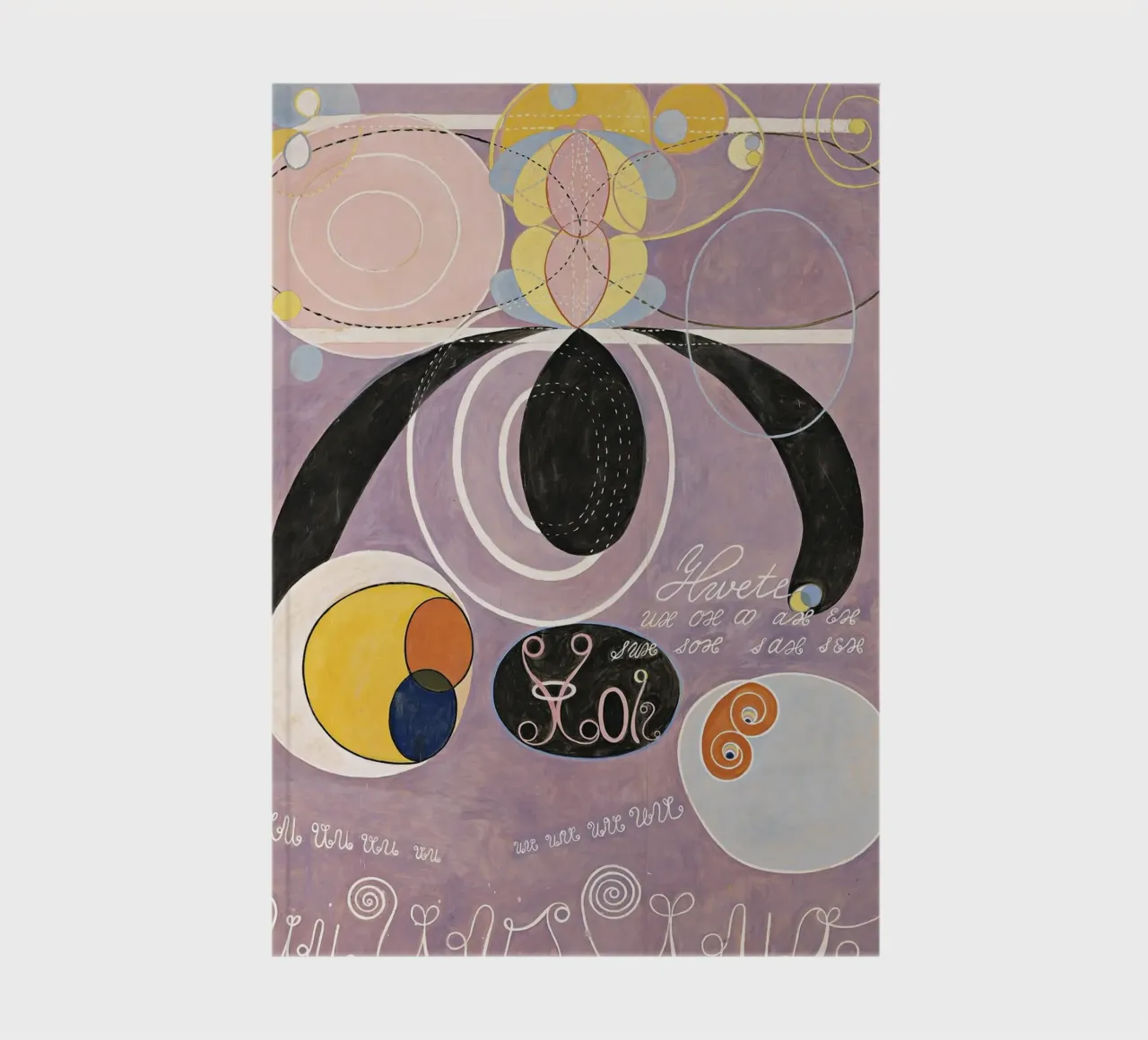Hilma af Klint - The Ten Largest, No. 06, Adulthood, Group I notebook by William Store