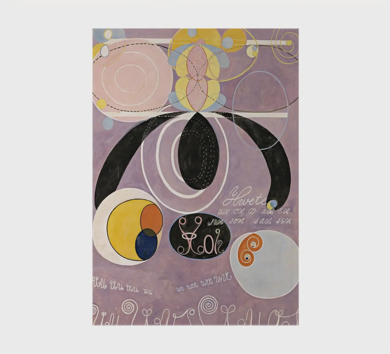 Hilma af Klint - The Ten Largest, No. 06, Adulthood, Group I notebook by William Store