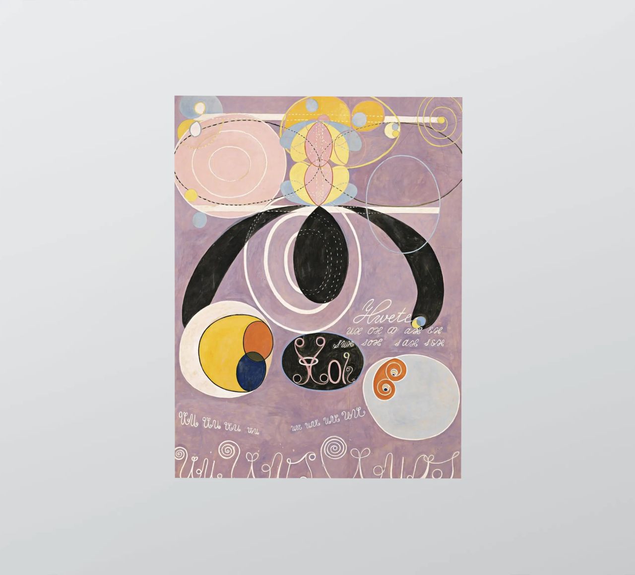 Hilma af Klint - The Ten Largest, No. 06, Adulthood, Group I sticker by William Store