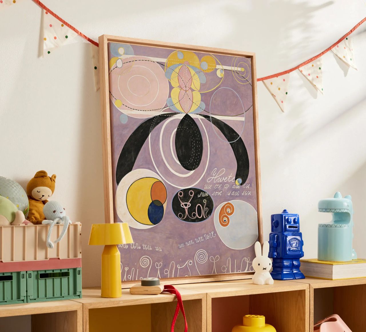 Hilma af Klint - The Ten Largest, No. 06, Adulthood, Group I canvas by William Store