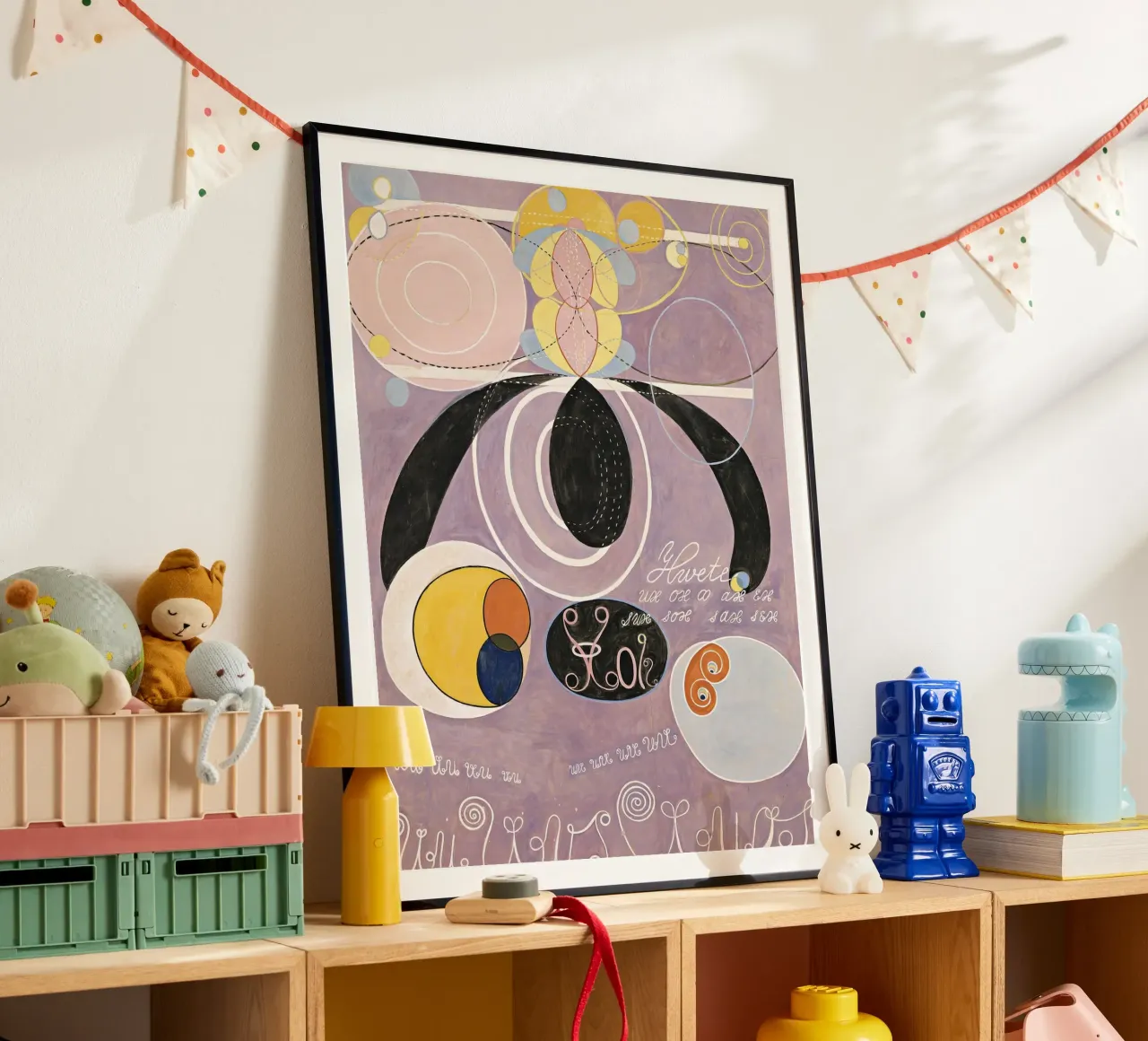 Hilma af Klint - Les dix plus grands, n° 06, L'âge adulte, groupe I hahnemühle de William Store