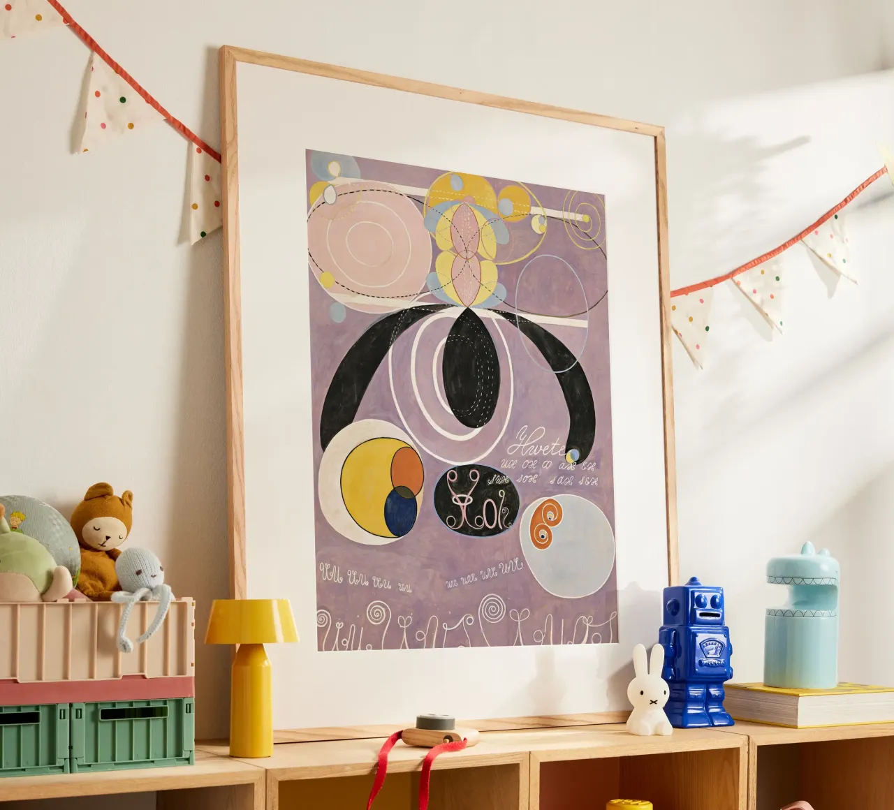 Hilma af Klint - Les dix plus grands, n° 06, L'âge adulte, groupe I hahnemühle de William Store