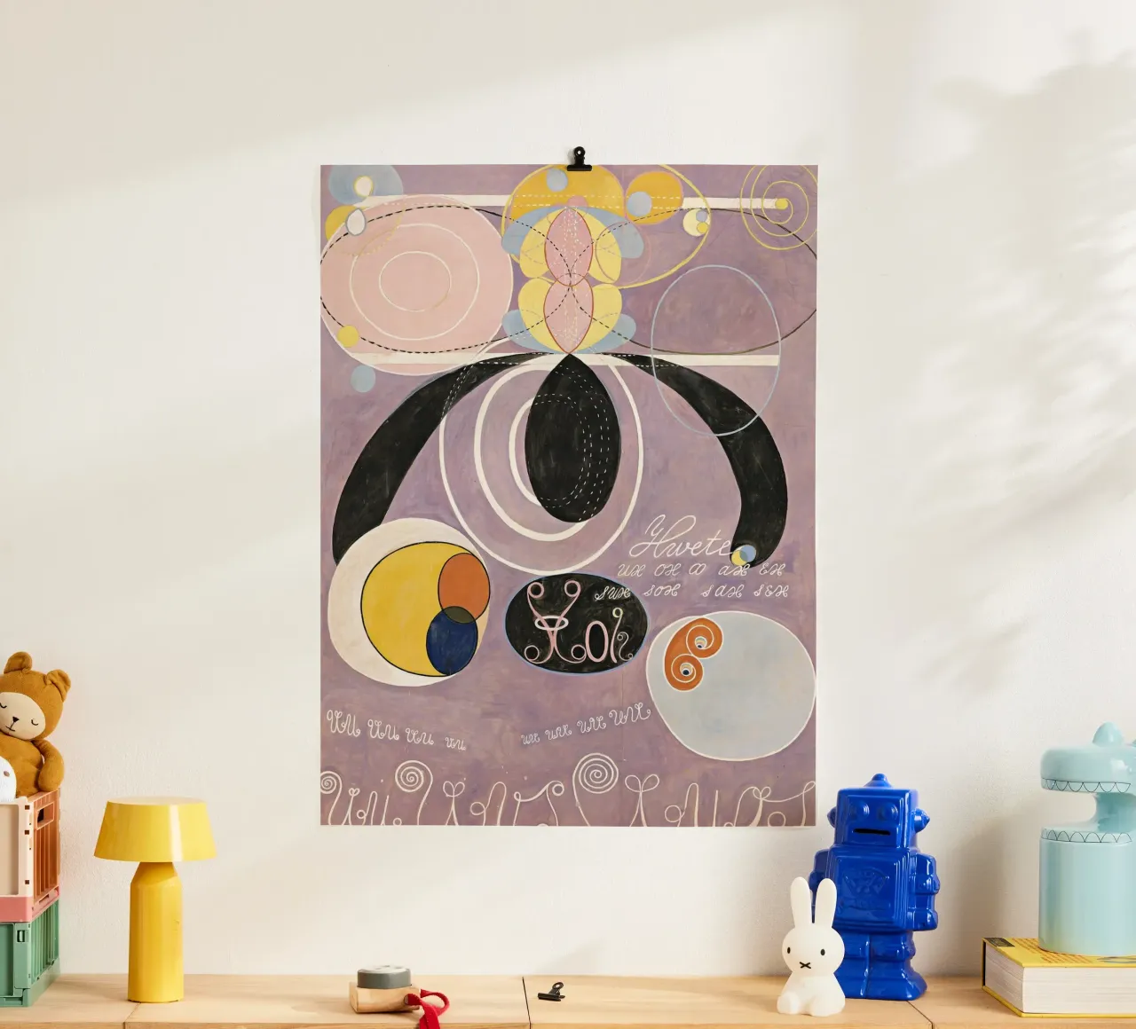 Hilma af Klint - Die Zehn Größten, Nr. 06, Erwachsenwerden, Gruppe I Hahnemühle von William Store