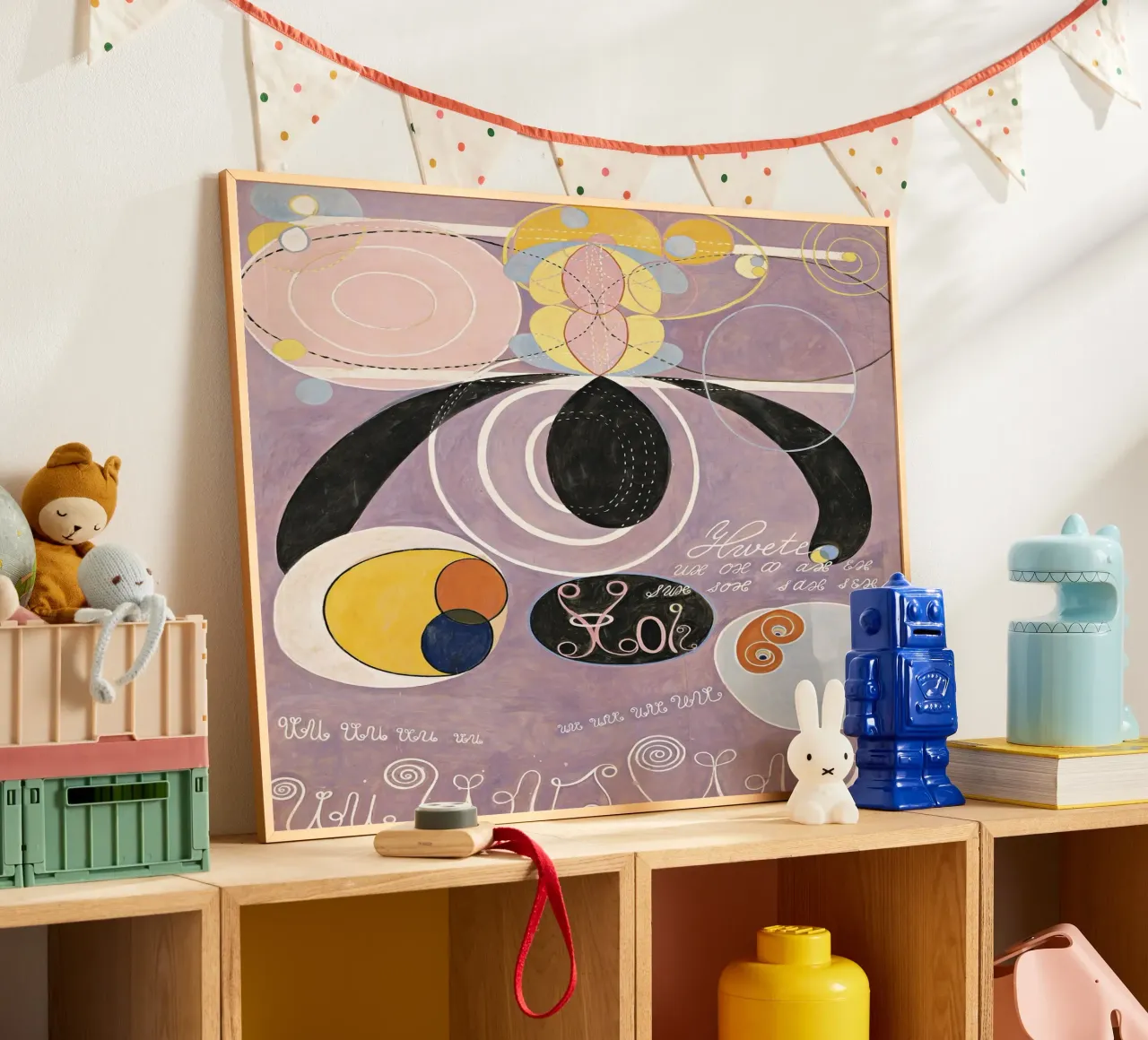 Hilma af Klint - Les dix plus grands, n° 06, L'âge adulte, groupe I hahnemühle de William Store