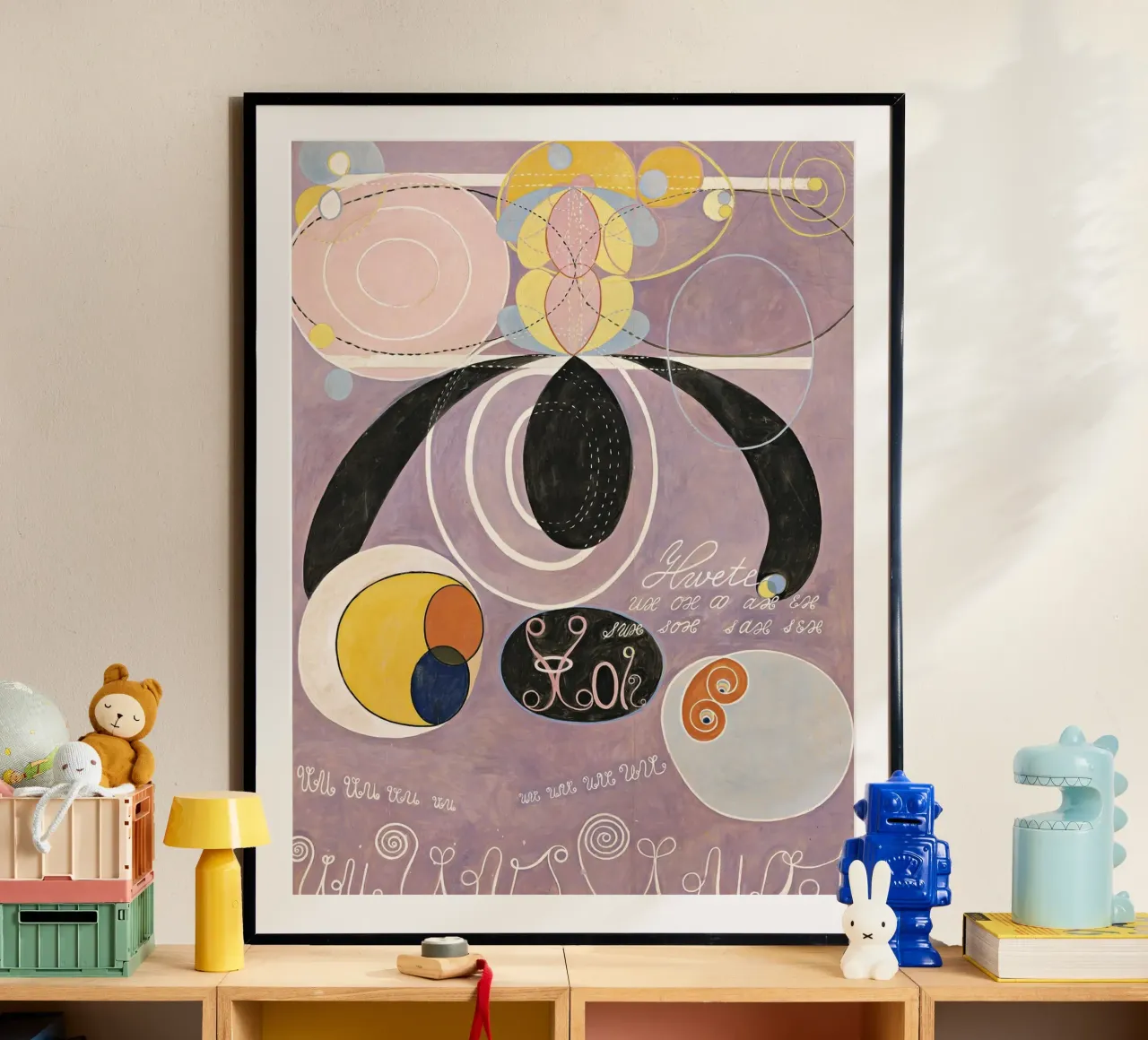 Hilma af Klint - Les dix plus grands, n° 06, L'âge adulte, groupe I hahnemühle de William Store