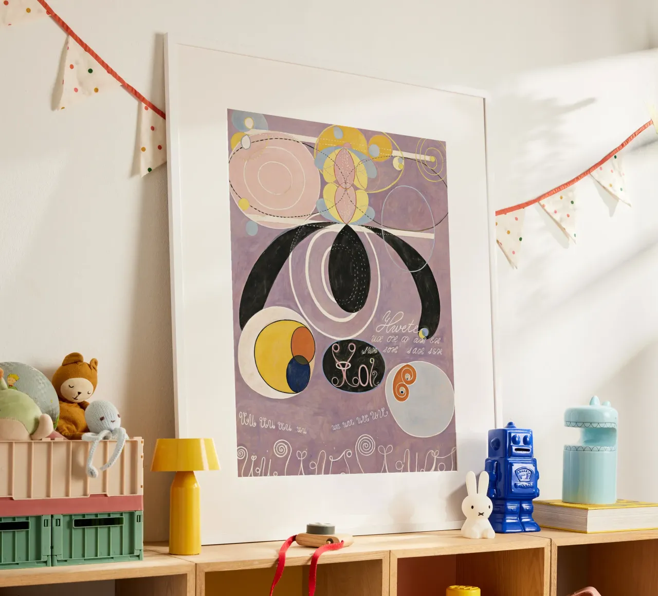 Hilma af Klint - Les dix plus grands, n° 06, L'âge adulte, groupe I hahnemühle de William Store