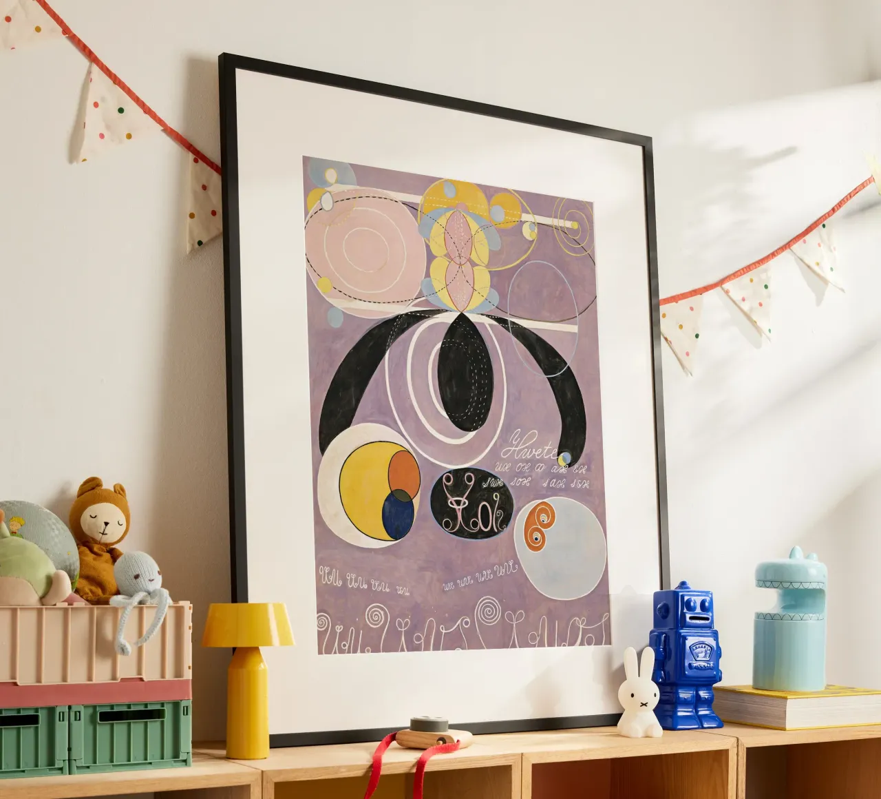 Hilma af Klint - Les dix plus grands, n° 06, L'âge adulte, groupe I hahnemühle de William Store