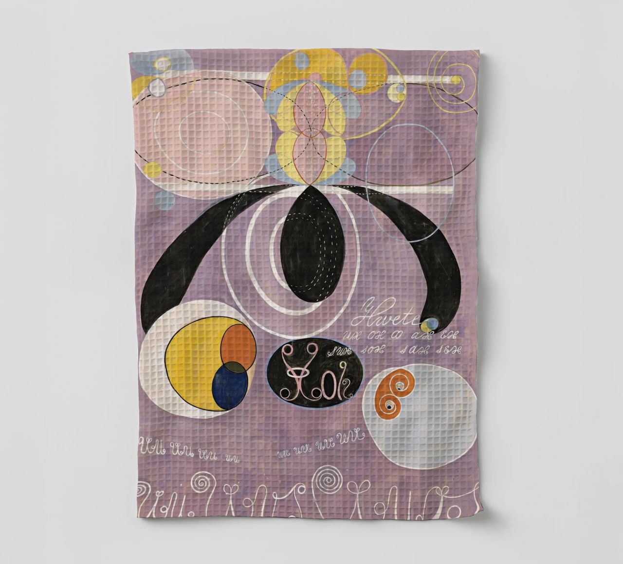 Hilma af Klint - The Ten Largest, No. 06, Adulthood, Group I tea towel by William Store