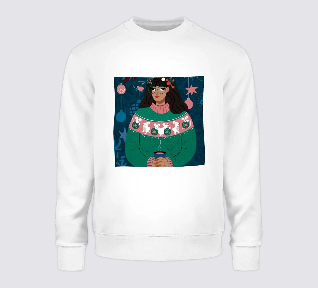 Festliche Pullover-Saison Sweatshirt von Emery Kate