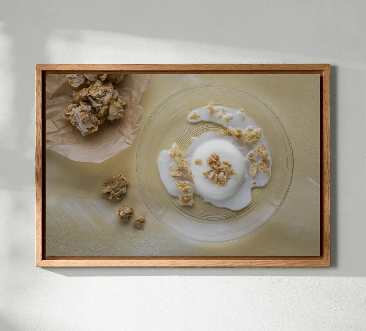 Panna Cotta canvas by Barbara Buderath Fotodesign
