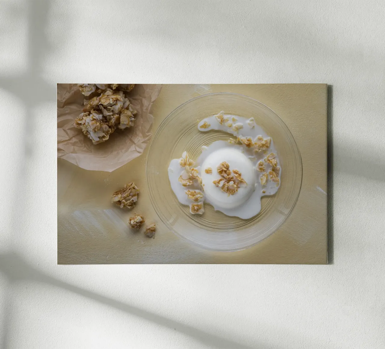 Panna Cotta canvas by Barbara Buderath Fotodesign