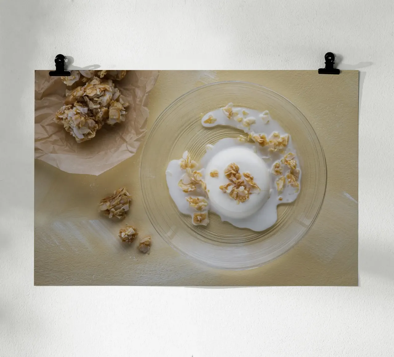 Panna Cotta poster by Barbara Buderath Fotodesign
