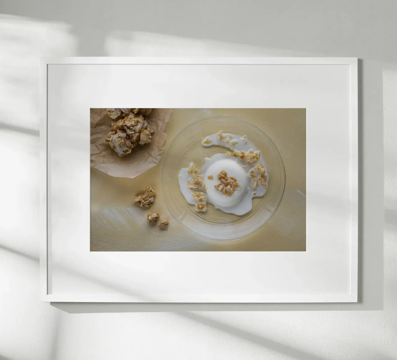 Panna Cotta poster by Barbara Buderath Fotodesign