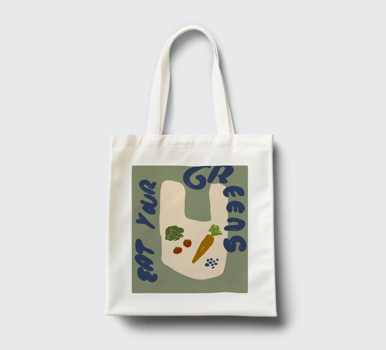 Eat Your Greens Jutebeutel von treechild