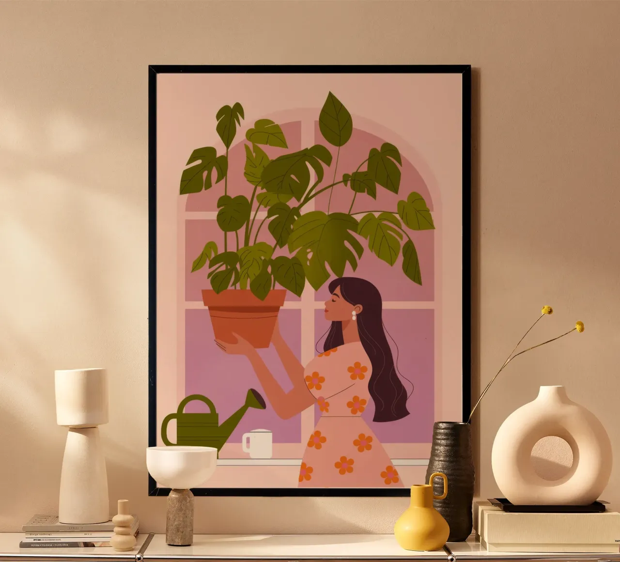 Indoor plant care hahnemühle by Emery Kate