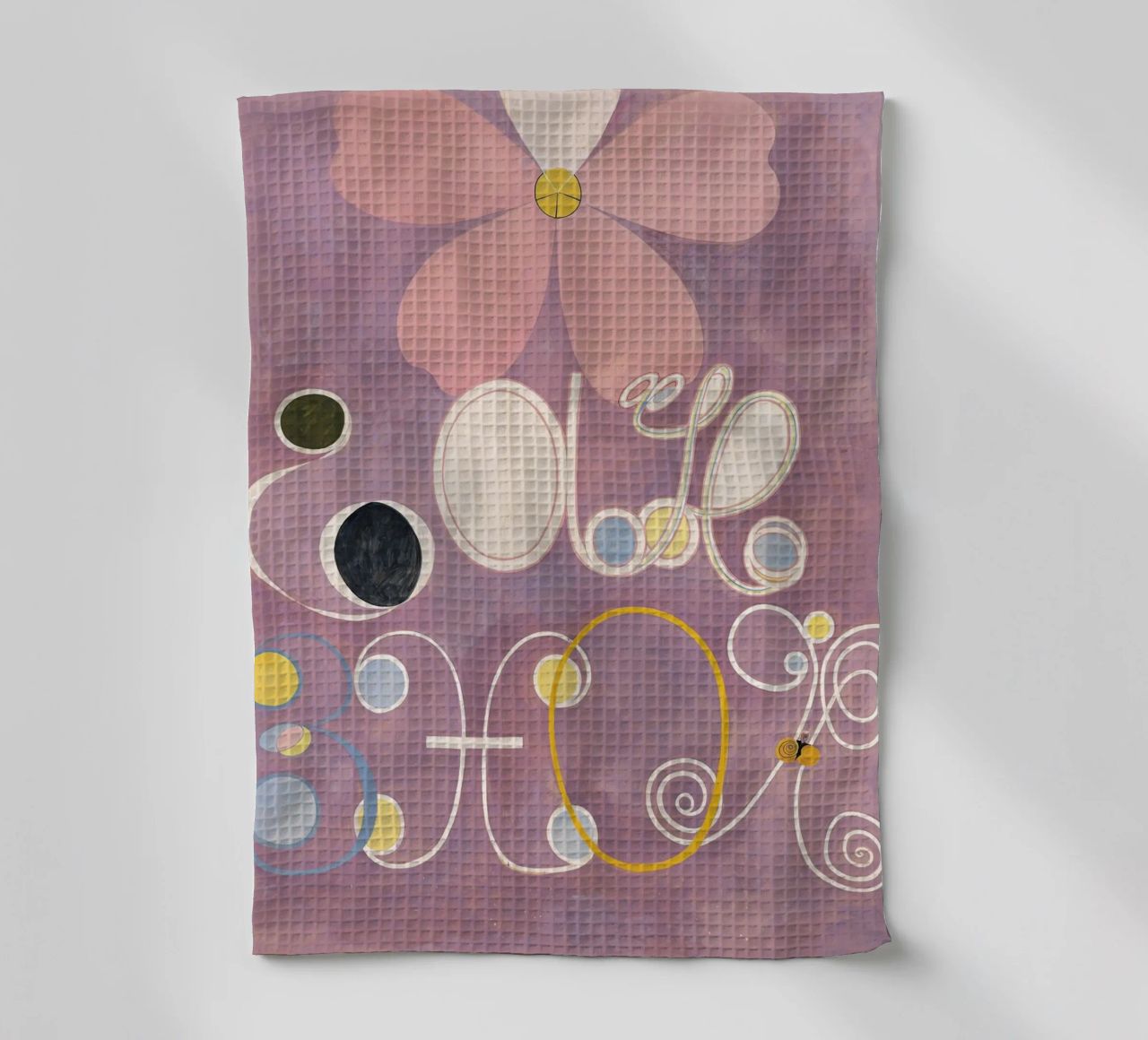 Hilma af Klint - Les dix plus grands, n° 05, L'âge adulte, groupe I torchon de William Store