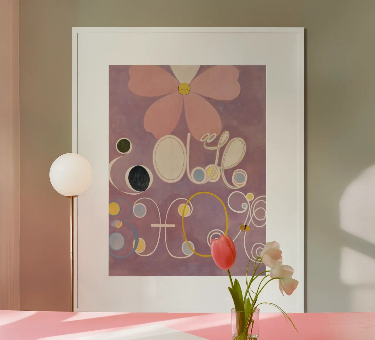 Hilma af Klint - Les dix plus grands, n° 05, L'âge adulte, groupe I hahnemühle de William Store