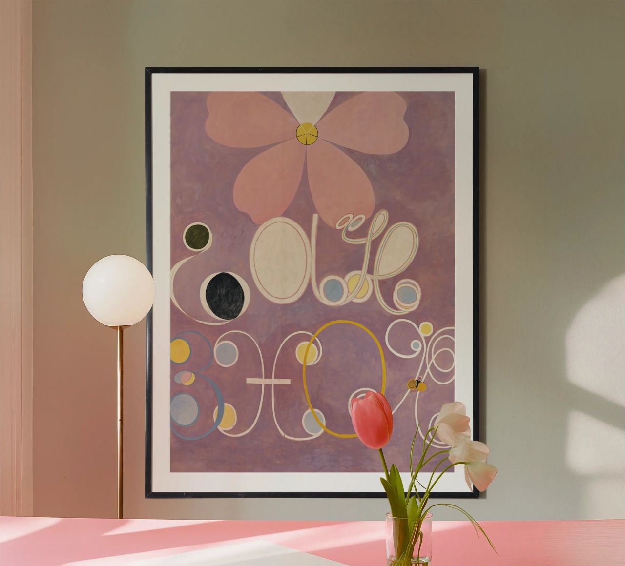 Hilma af Klint - Les dix plus grands, n° 05, L'âge adulte, groupe I hahnemühle de William Store
