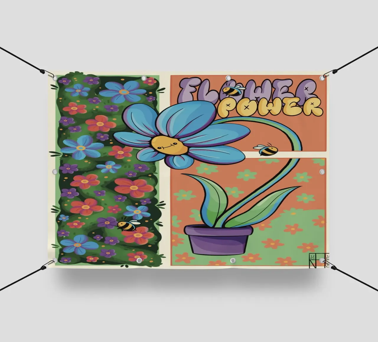 FLOWER pvc cover by Hemy