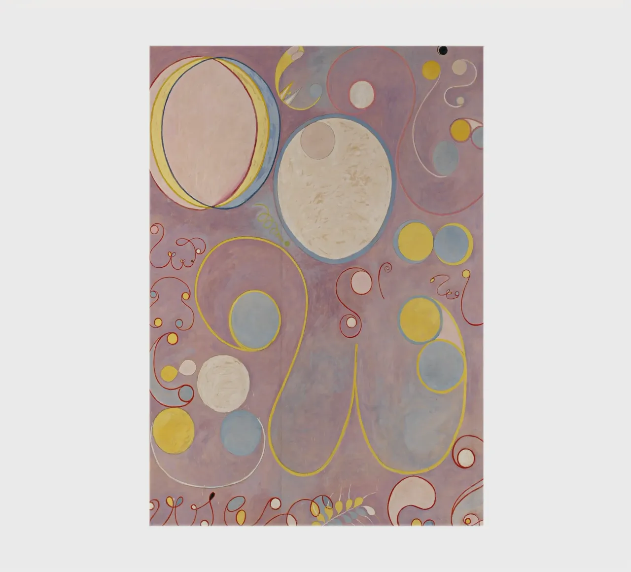 Hilma af Klint - Les dix plus grands, n° 08, L'âge adulte, groupe I carnet de notes de William Store