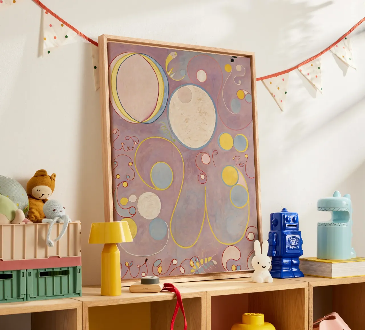 Hilma af Klint - The Ten Largest, No. 08, Adulthood, Group I canvas by William Store