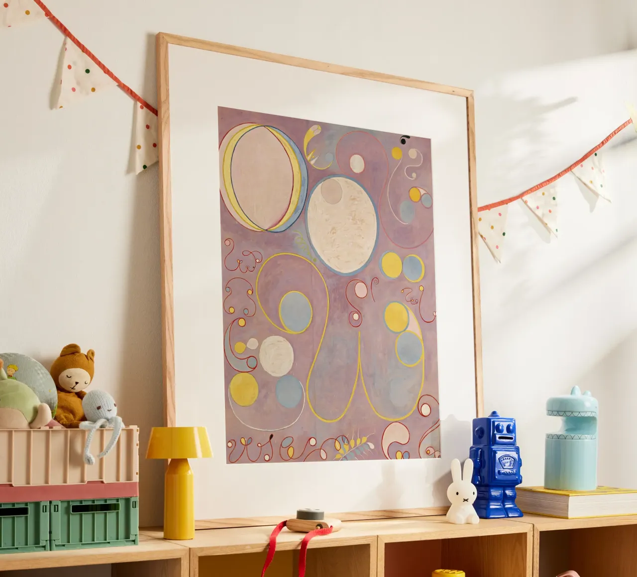 Hilma af Klint - Les dix plus grands, n° 08, L'âge adulte, groupe I hahnemühle de William Store