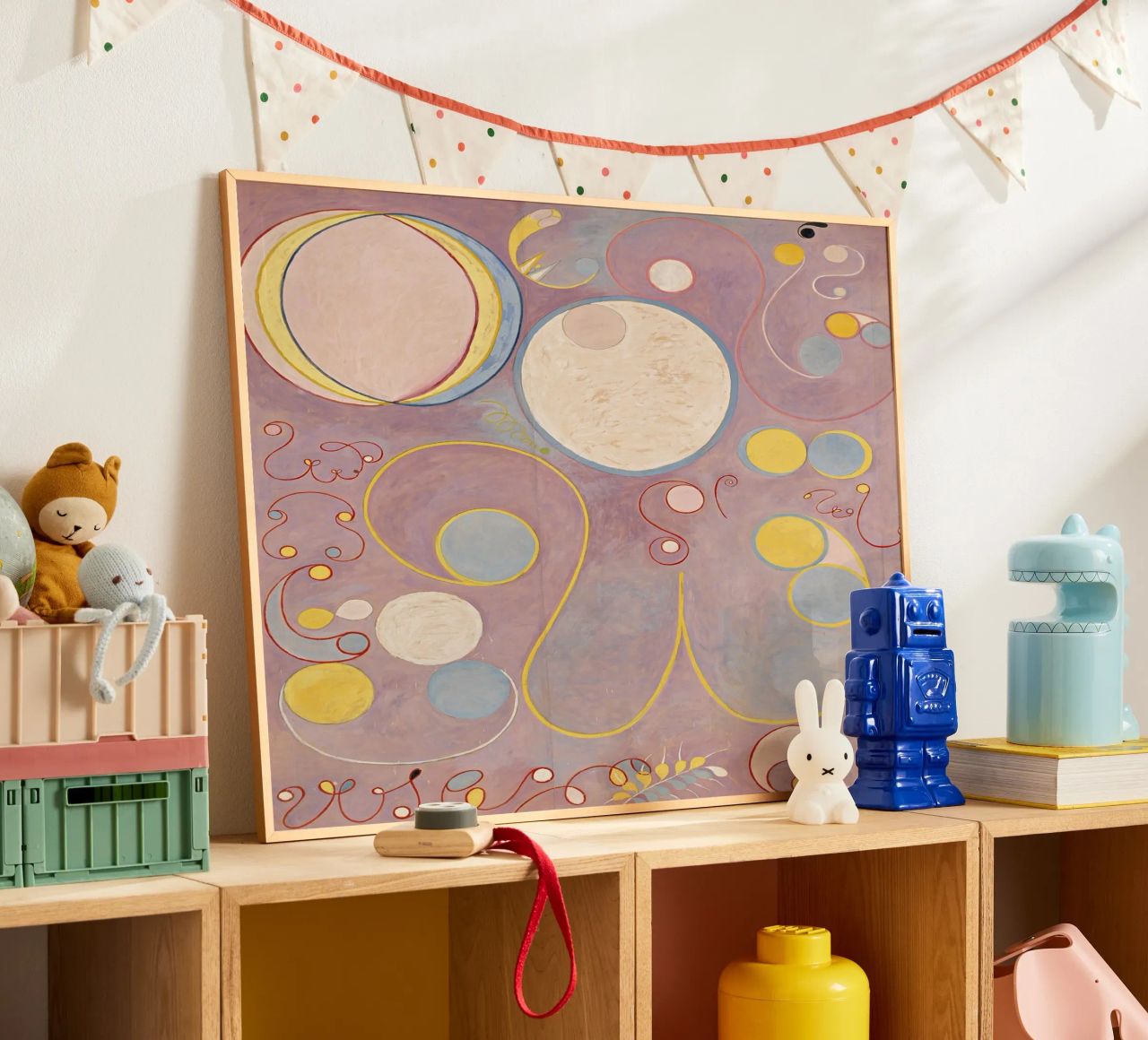 Hilma af Klint - Die Zehn Größten, Nr. 08, Erwachsenwerden, Gruppe I Poster von William Store