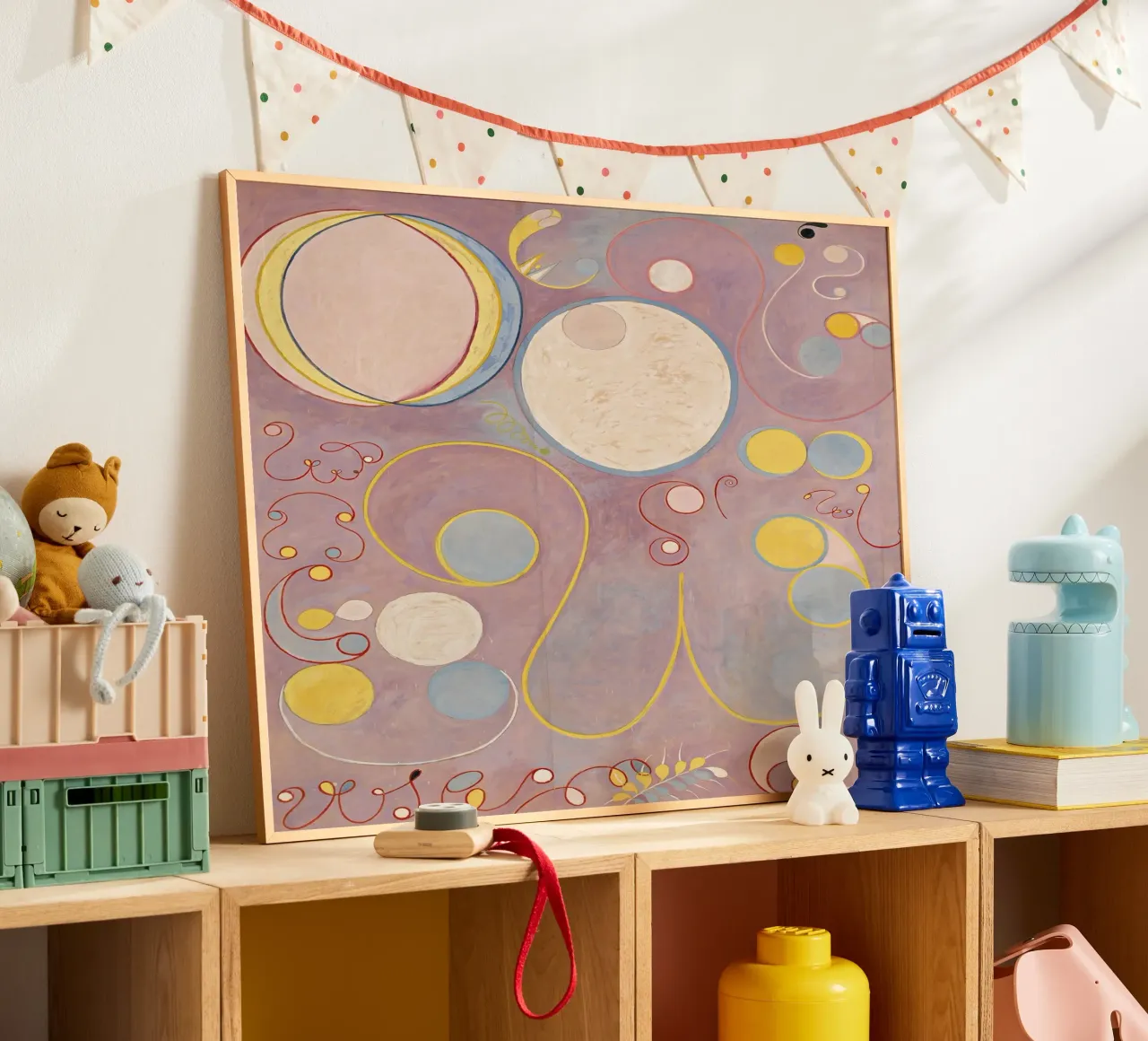 Hilma af Klint - Les dix plus grands, n° 08, L'âge adulte, groupe I hahnemühle de William Store