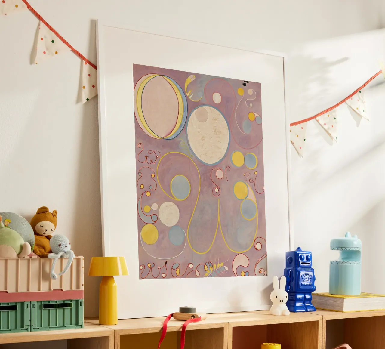 Hilma af Klint - Les dix plus grands, n° 08, L'âge adulte, groupe I hahnemühle de William Store