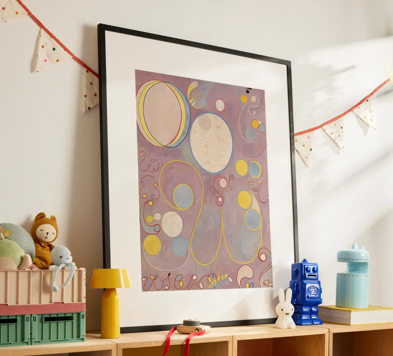 Hilma af Klint - Les dix plus grands, n° 08, L'âge adulte, groupe I hahnemühle de William Store