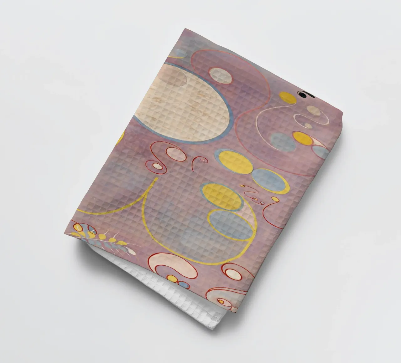 Hilma af Klint - Les dix plus grands, n° 08, L'âge adulte, groupe I torchon de William Store