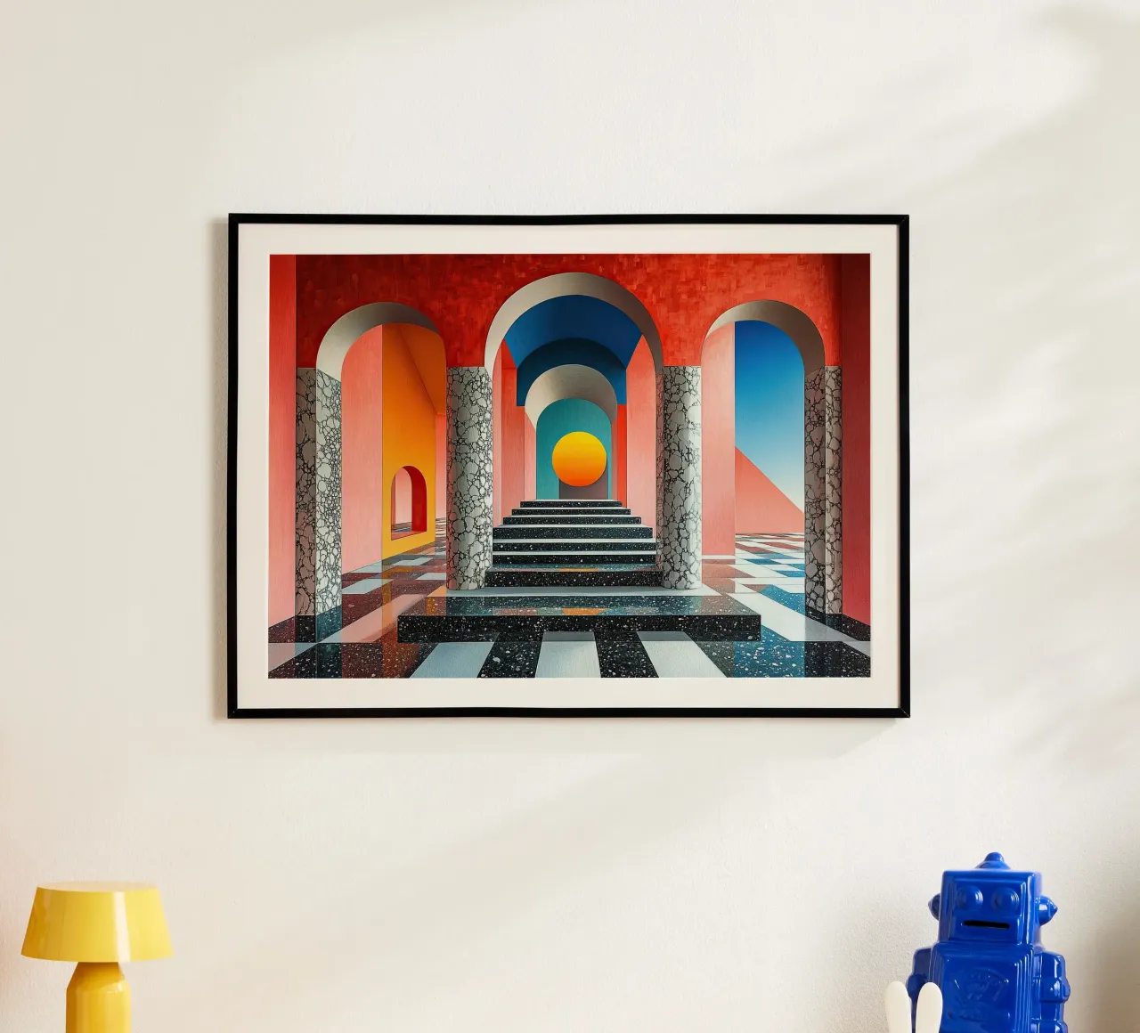Surrealism Architecture Design Geometry hahnemühle by Nikis Art Studio