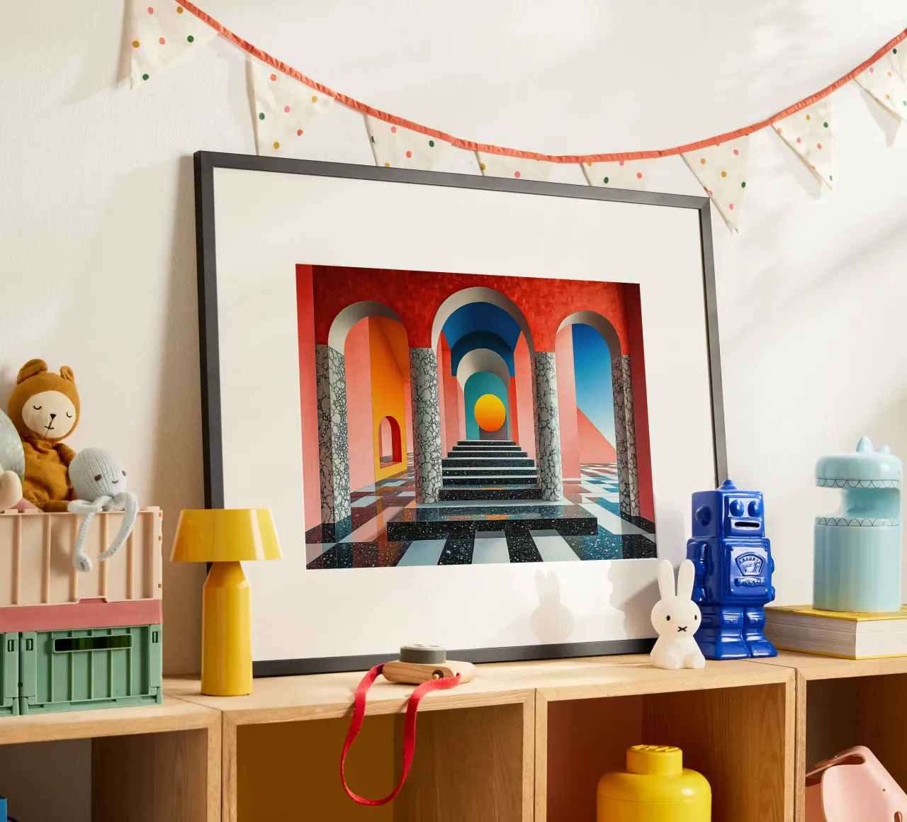 Surrealism Architecture Design Geometry hahnemühle by Nikis Art Studio