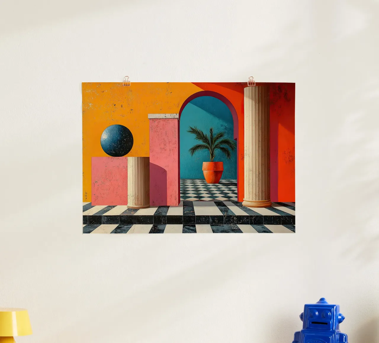 Surrealism Architecture Design Geometry hahnemühle by Nikis Art Studio