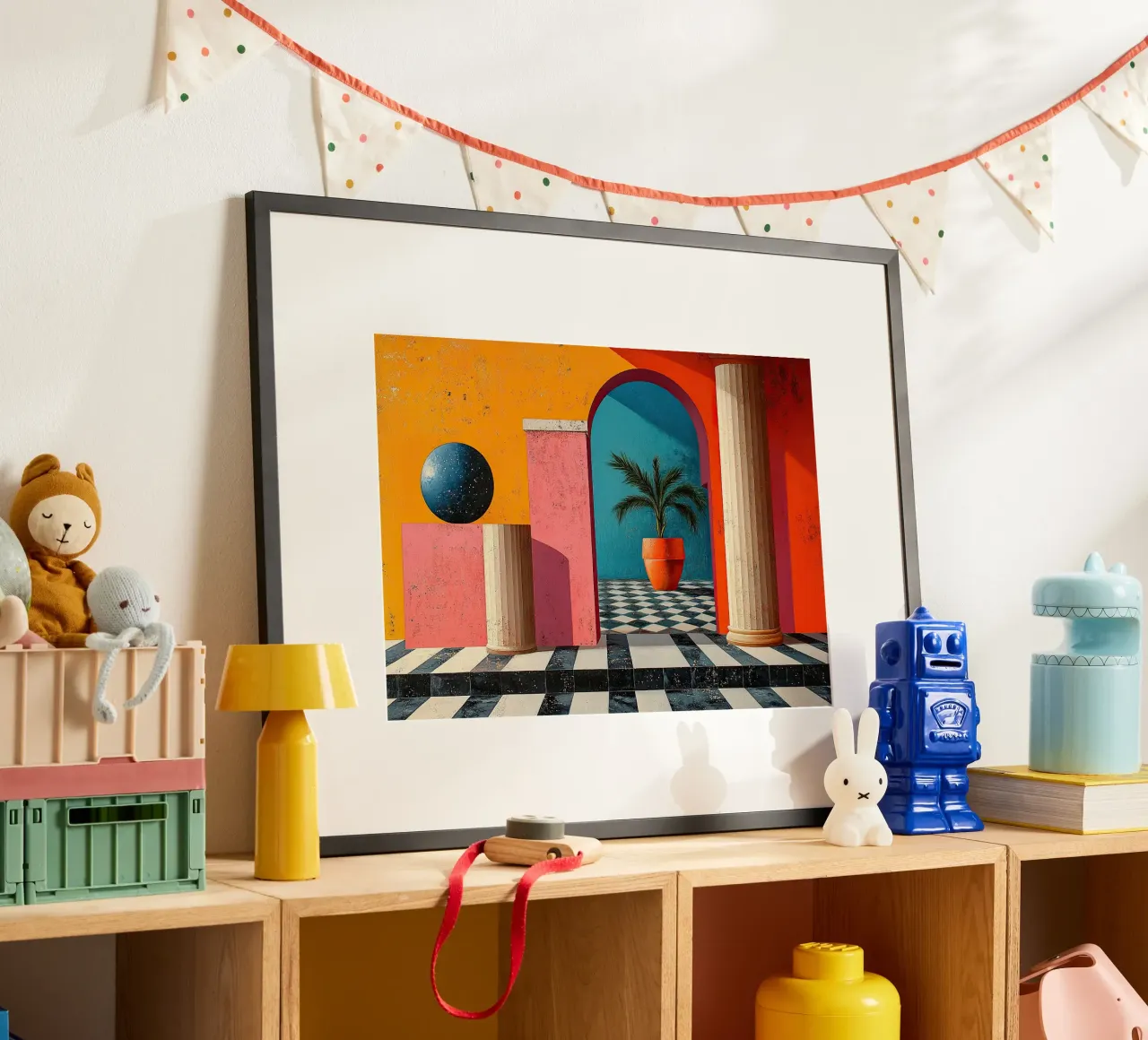 Surrealism Architecture Design Geometry hahnemühle by Nikis Art Studio