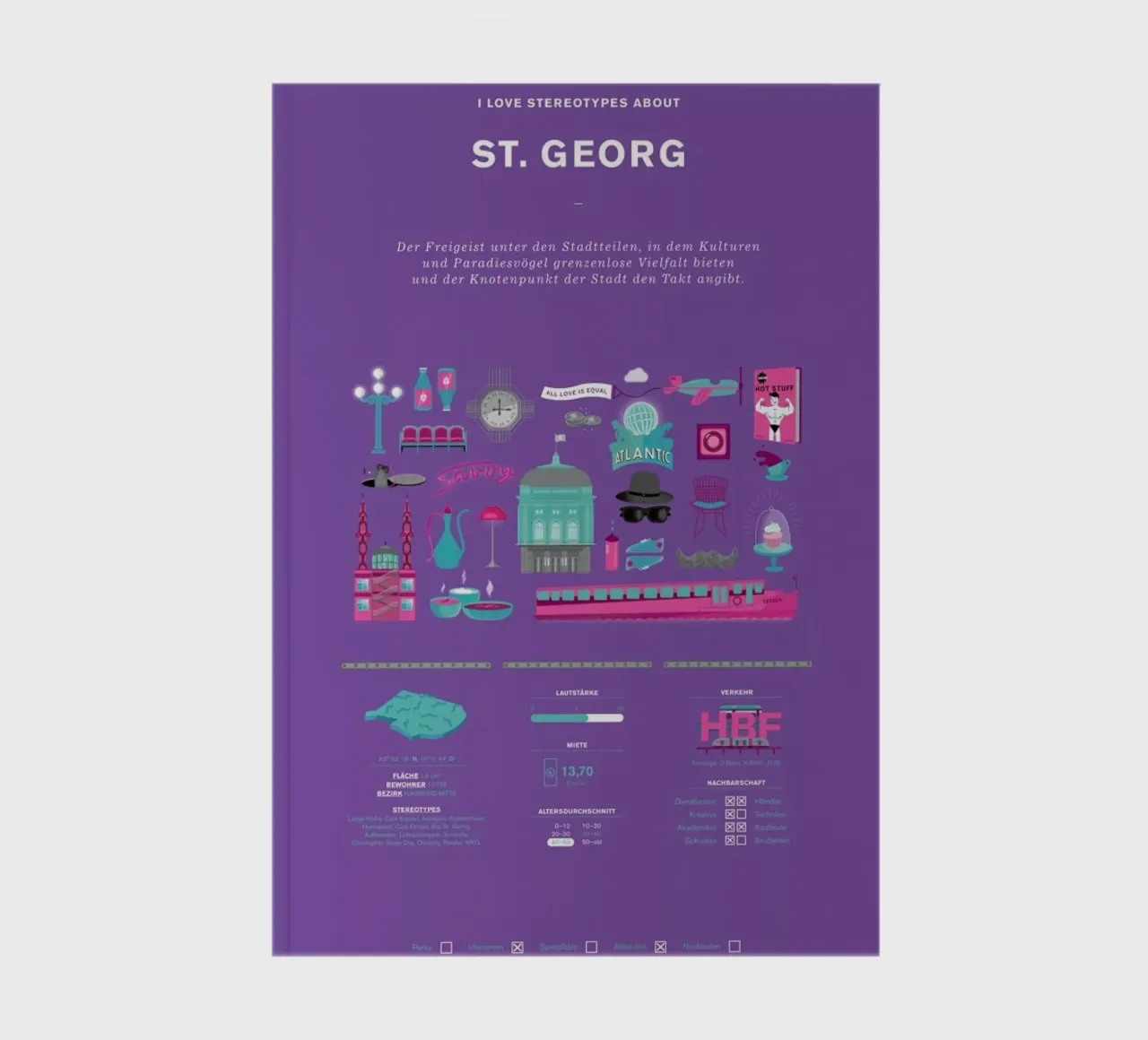 St. Georg notebook by Bureau Bald GmbH
