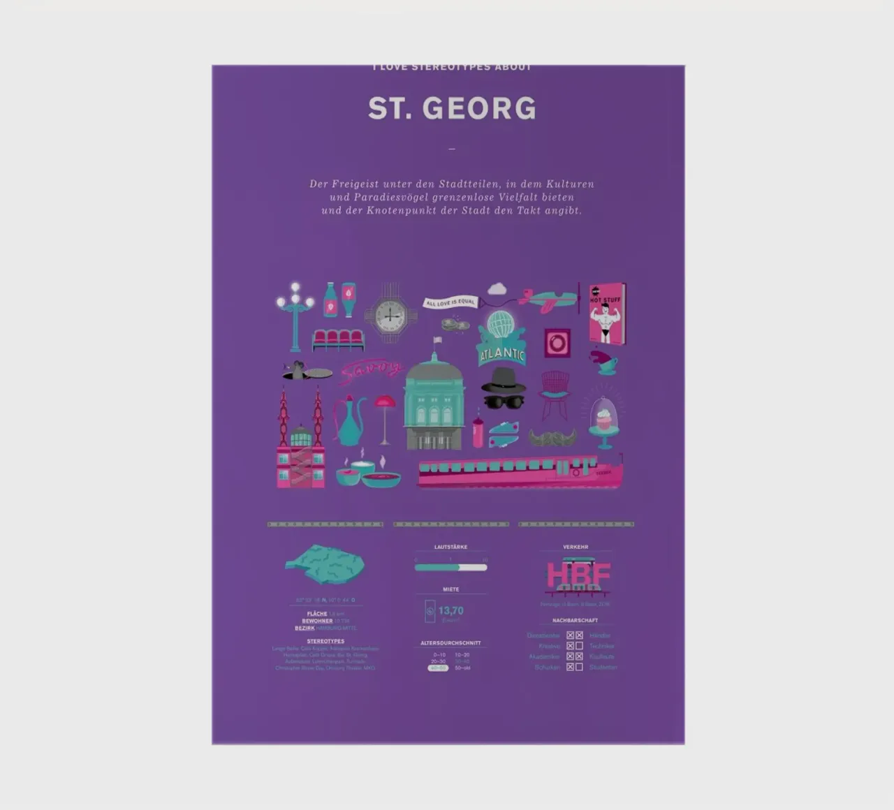 St. Georg notebook by Bureau Bald GmbH