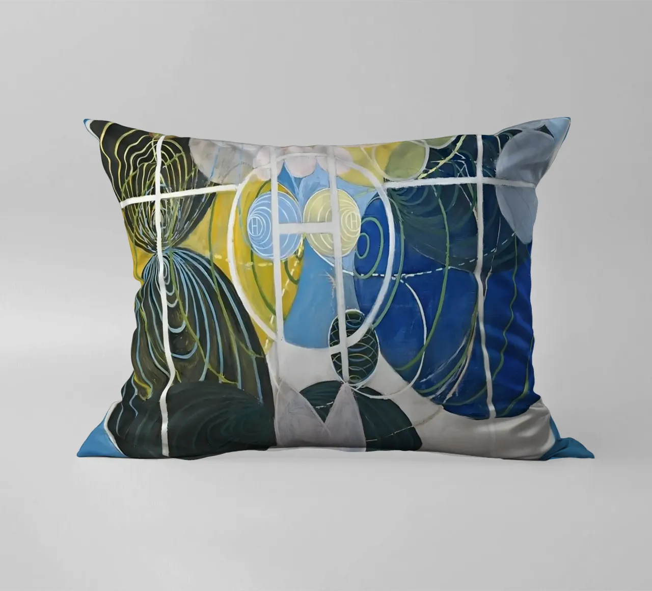 Hilma Af Klint - Les grandes figures, n° 5, groupe II coussin de William Store
