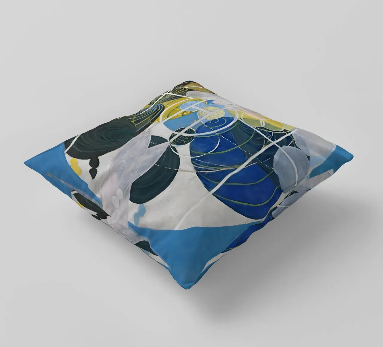 Hilma Af Klint - Les grandes figures, n° 5, groupe II coussin de William Store
