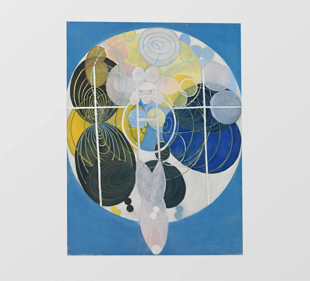 Hilma Af Klint - Les grandes figures, n° 5, groupe II bâche pvc de William Store