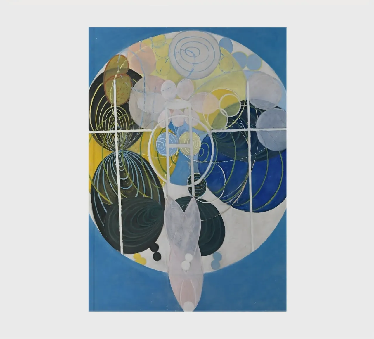 Hilma Af Klint - Les grandes figures, n° 5, groupe II carnet de notes de William Store