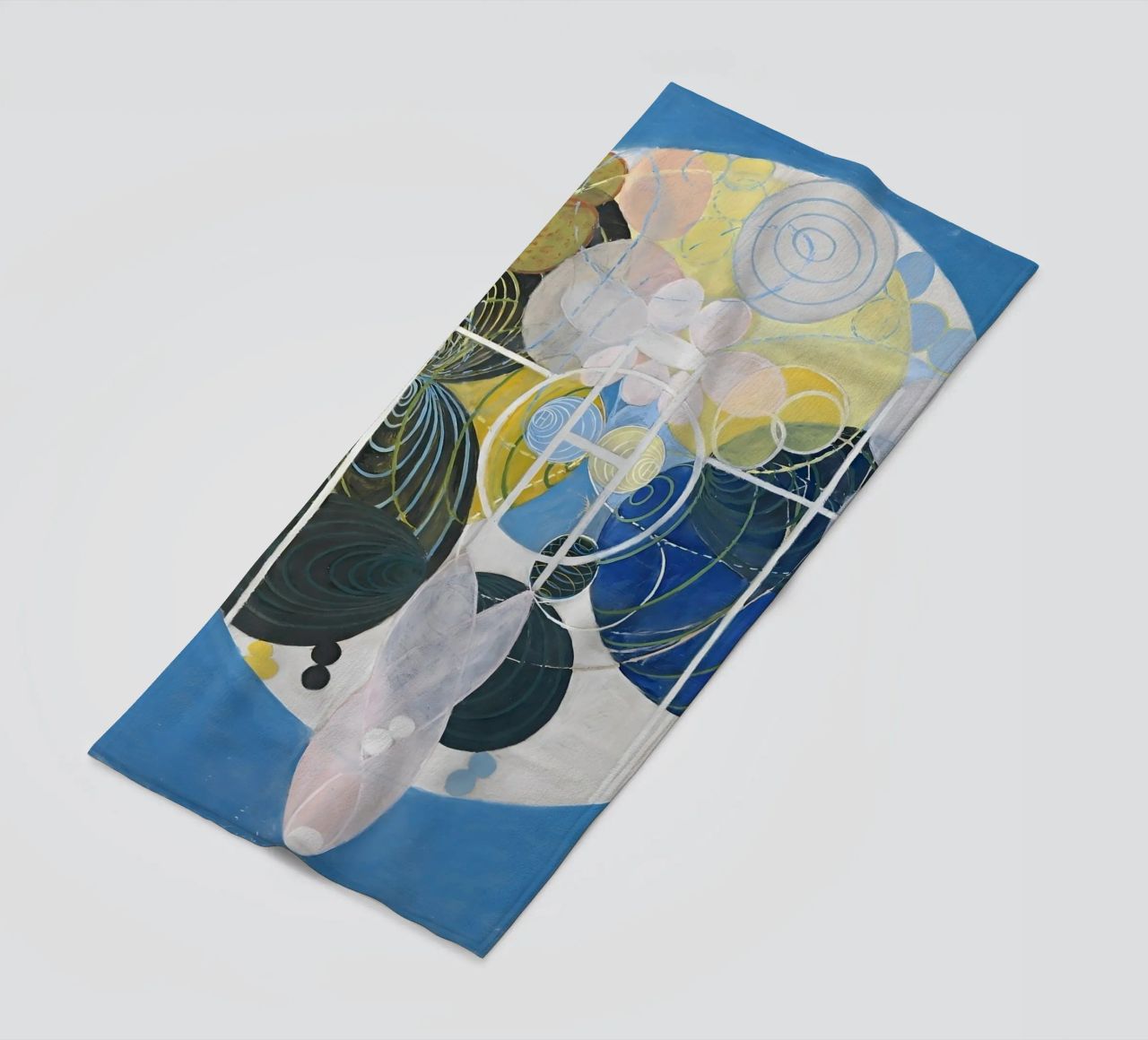 Hilma Af Klint - Dipinti di grandi figure, n. 5, gruppo II telo mare da William Store