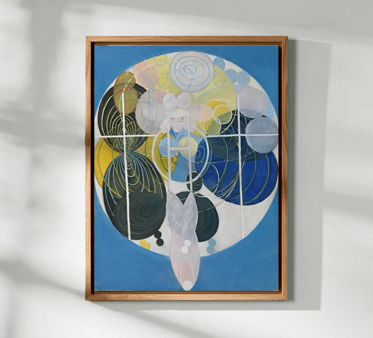 Hilma Af Klint - Les grandes figures, n° 5, groupe II alu dibond de William Store
