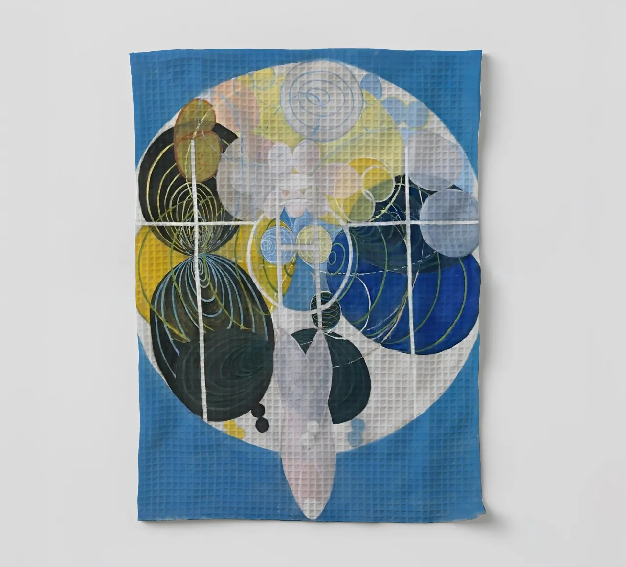 Hilma Af Klint - Les grandes figures, n° 5, groupe II torchon de William Store
