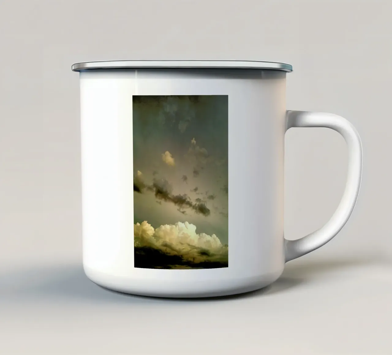 The Splendor tazza in smalto da Angelo Cerantola