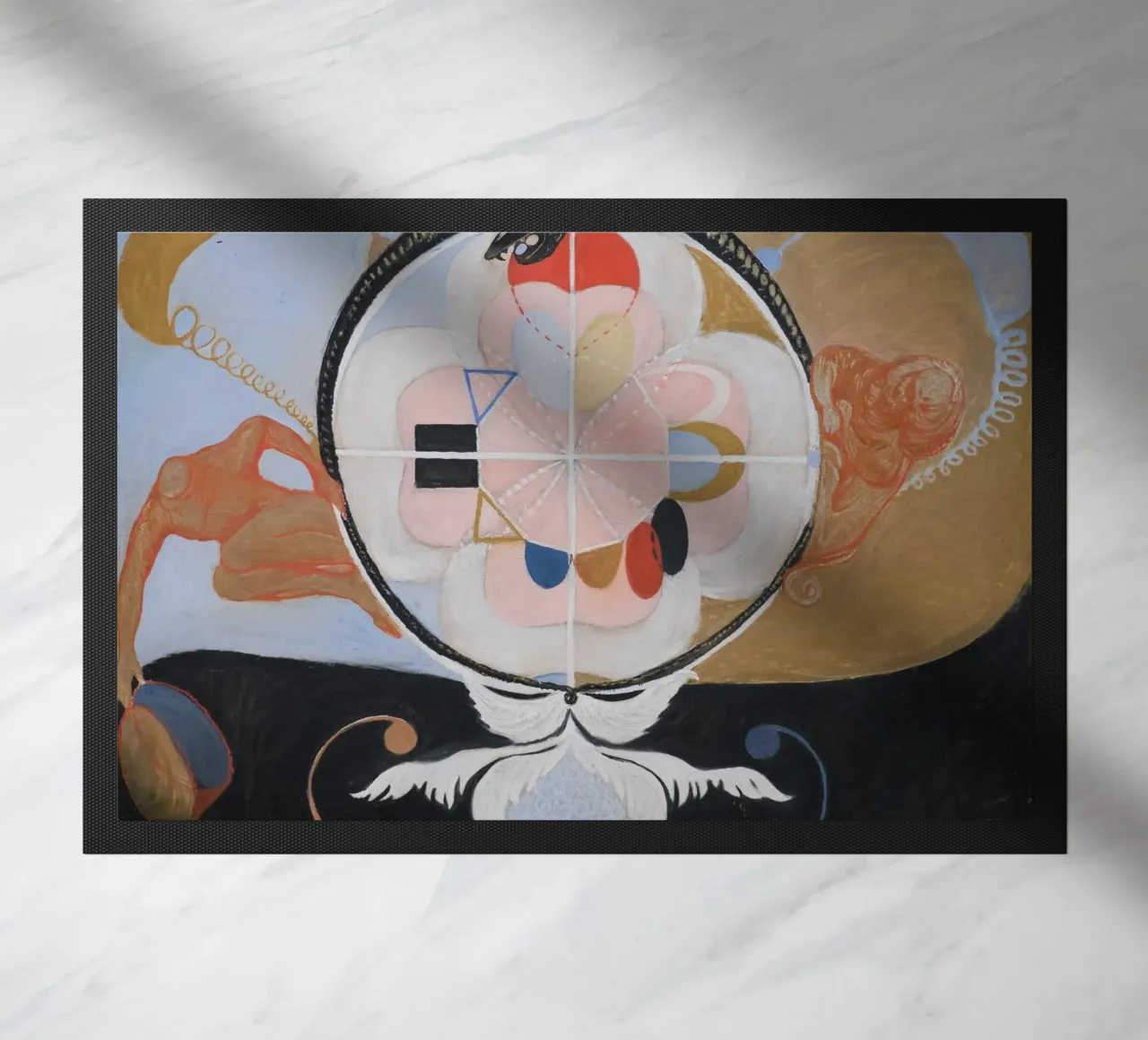 Evoluzione di Hilma af Klint, n. 13, Gruppo VI zerbino da William Store