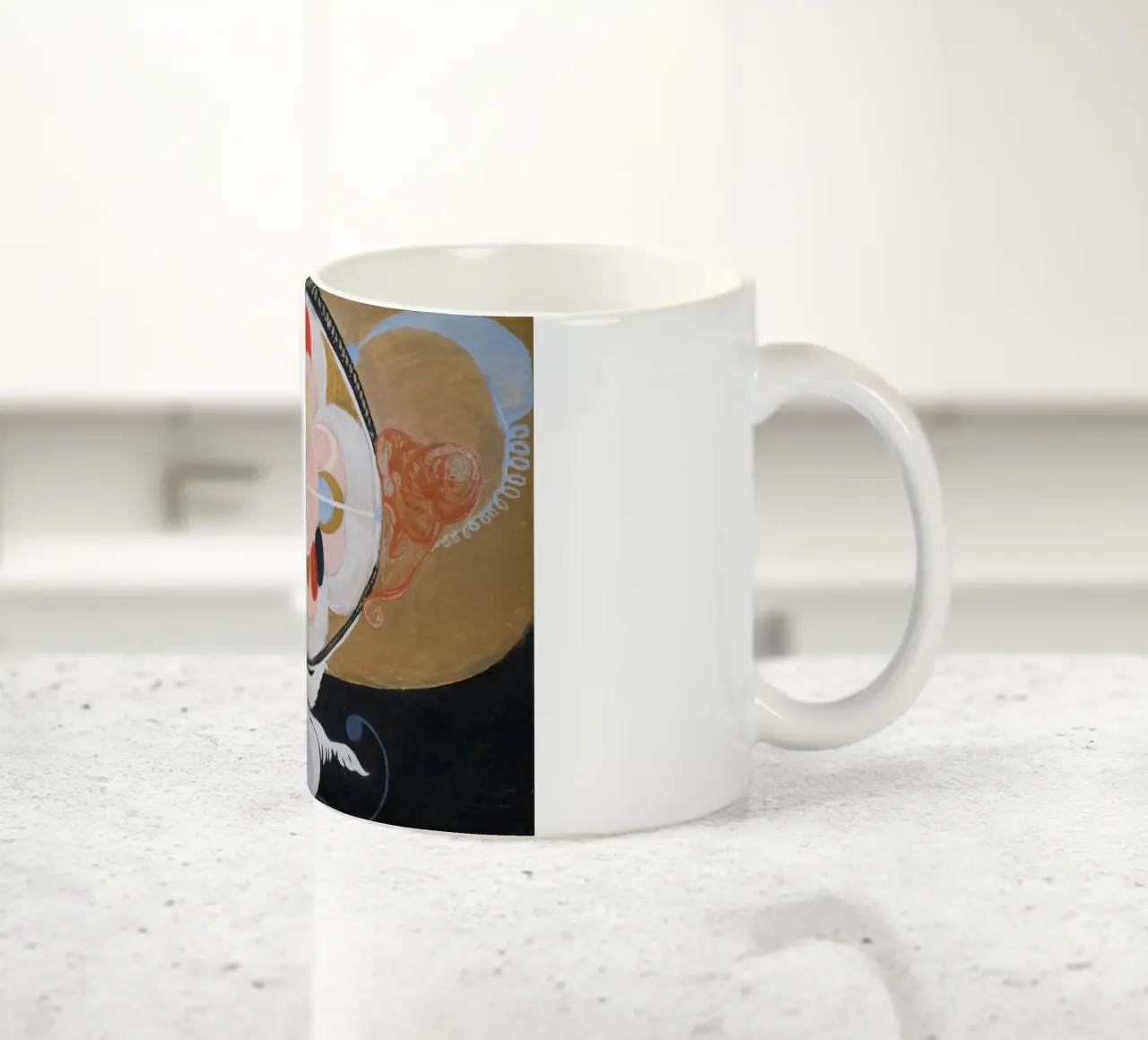 Evoluzione di Hilma af Klint, n. 13, Gruppo VI tazza in ceramica da William Store