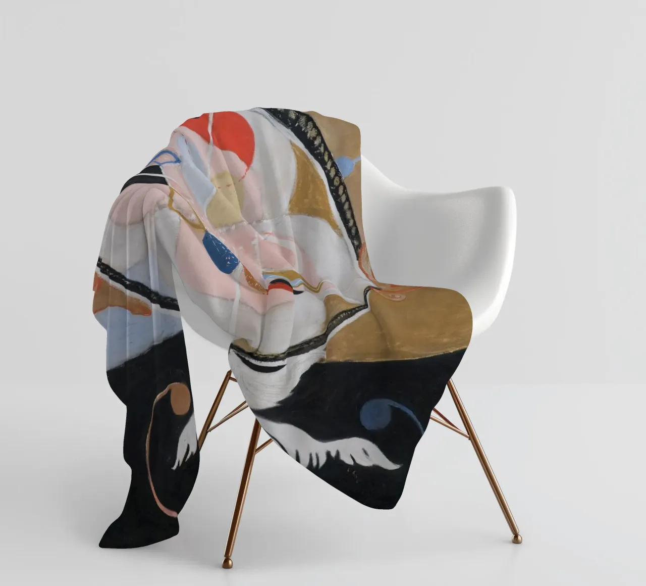 Evoluzione di Hilma af Klint, n. 13, Gruppo VI coperta in pile da William Store