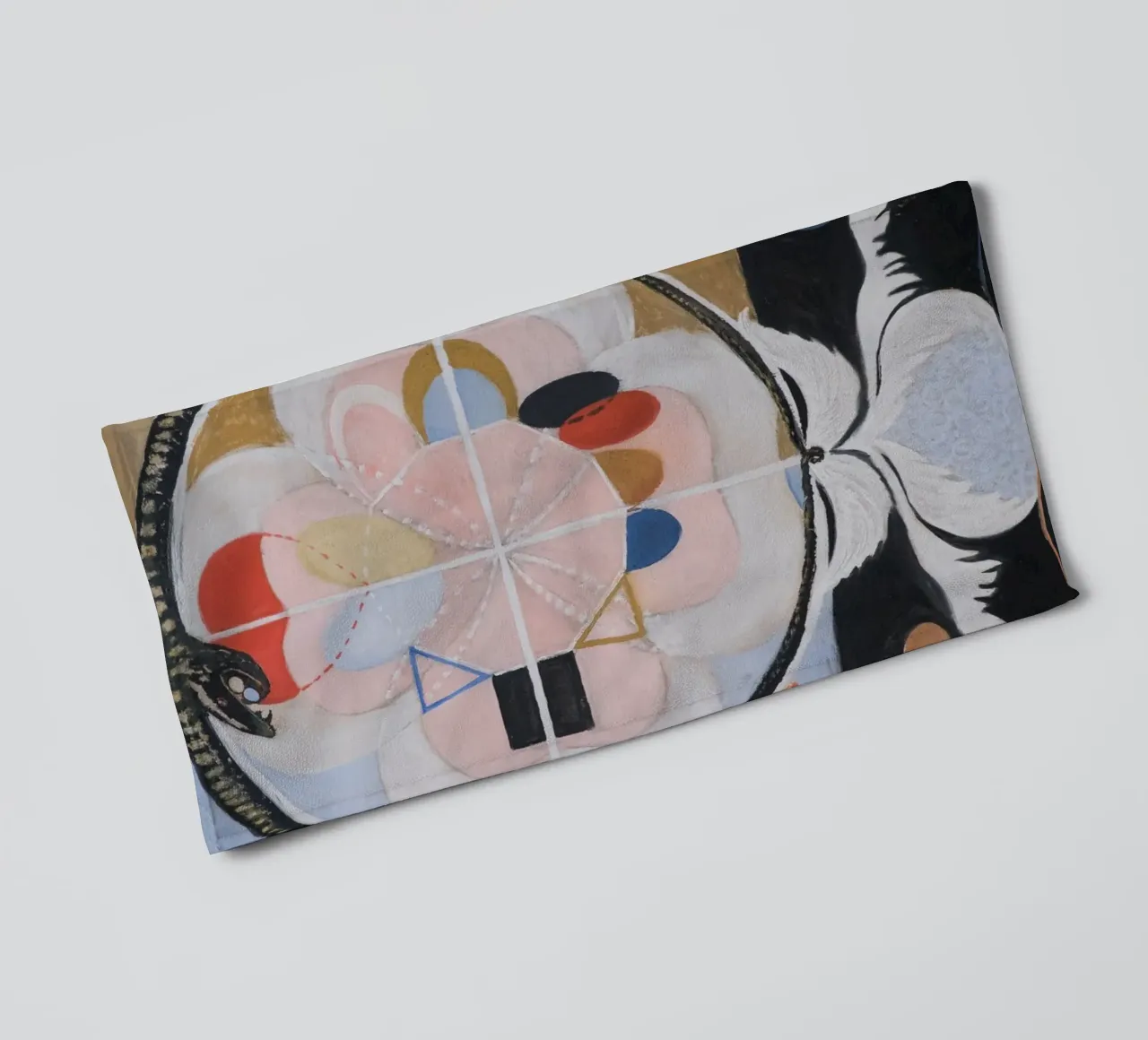 Hilma af Klint Evolution, n° 13, groupe VI serviette de bain de William Store