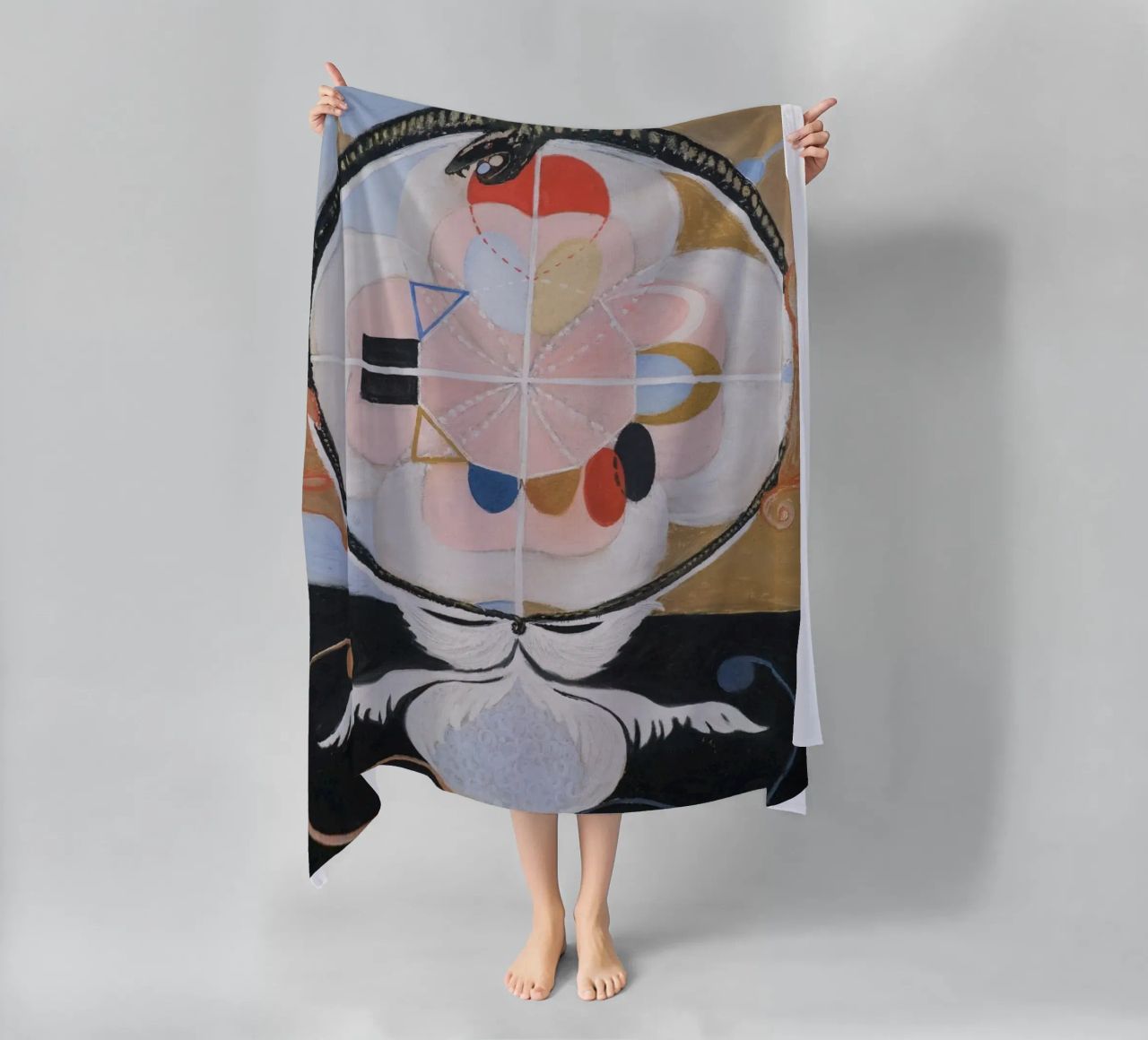 Evoluzione di Hilma af Klint, n. 13, Gruppo VI telo mare da William Store